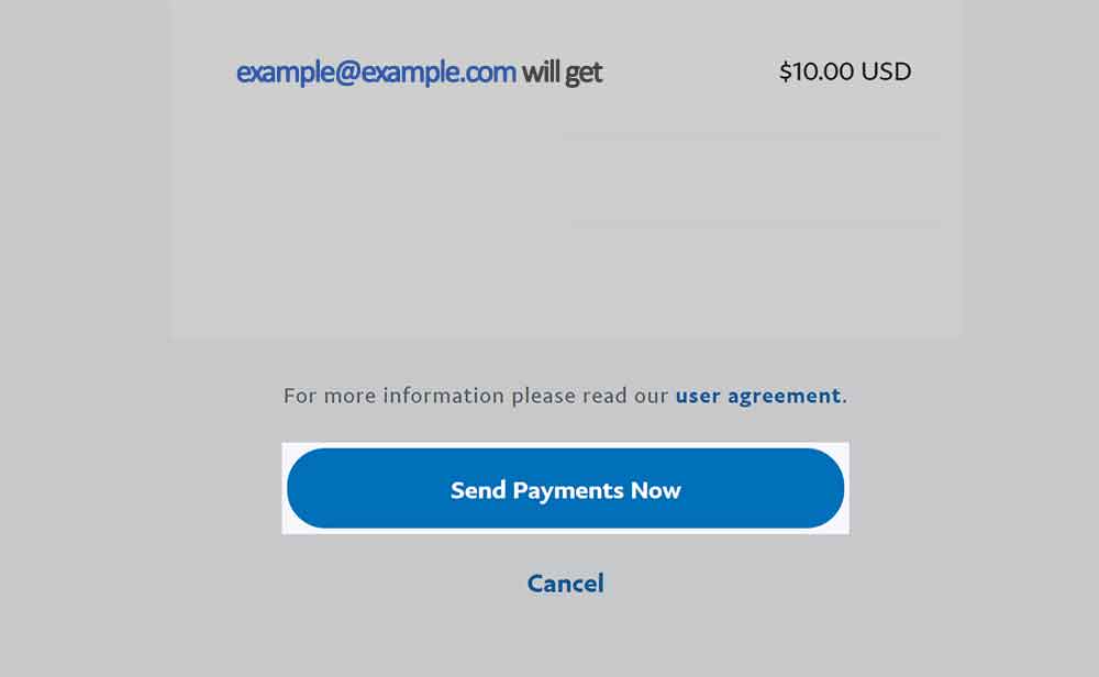 paypal send money to friend with credit card